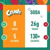 Crush Powdered Drink Mix Variety Pack, Lemonade, Watermelon & Pineapple, 30ct, On the go packets, Sugar Free