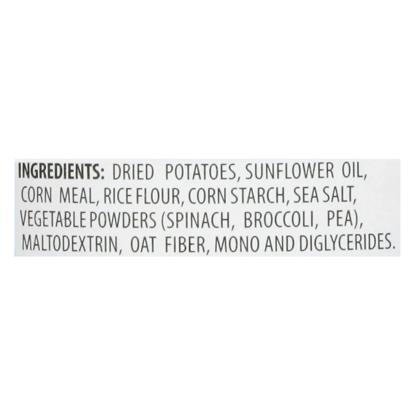 Sensible Portions Garden Veggie Snack Sea Salt Potato Chips, 5 oz Canister